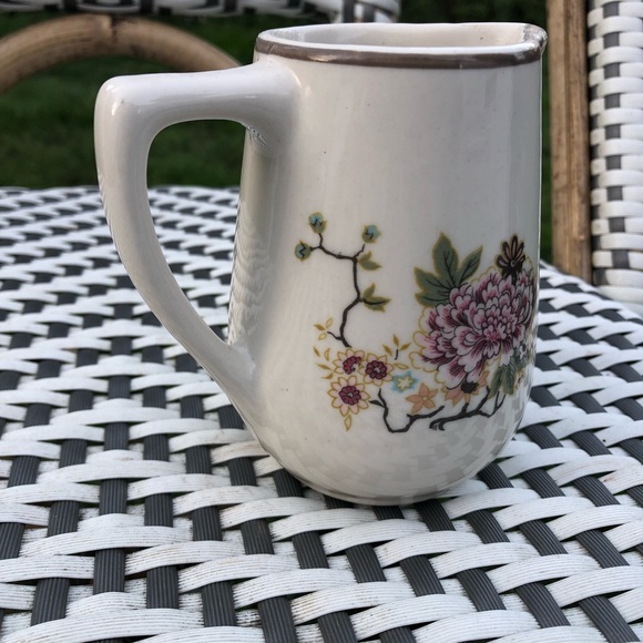 MAYER CHINA vintage floral milk cup pitcher ceramic Beaver Falls PA USA Made 288 - Picture 9 of 13